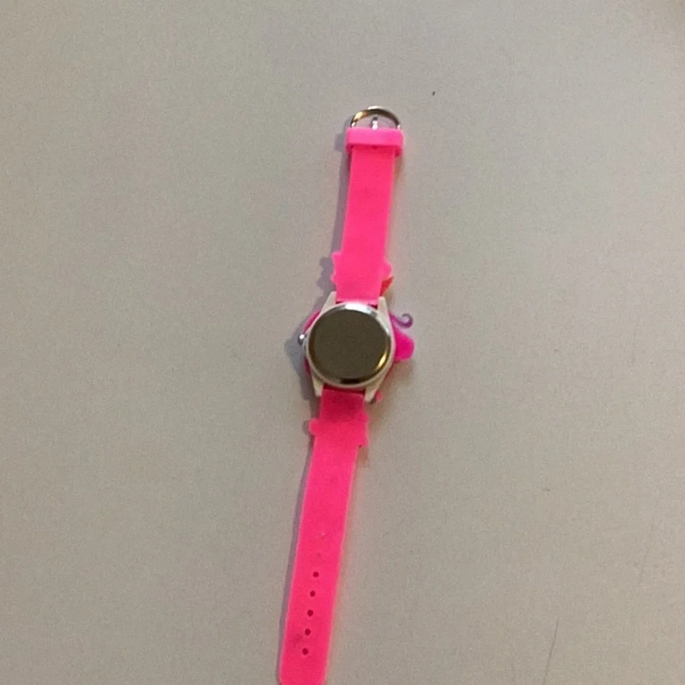 Pink Children’s Unicorn-Themed Wristwatch
